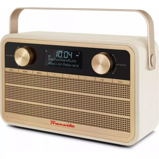 Technisat Transita 120 Retro Φορητό Ραδιόφωνο DAB+ Μπεζ - Image 5