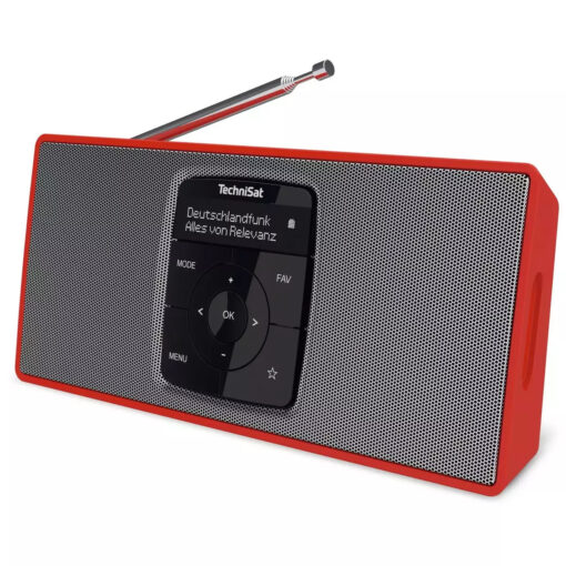 Technisat Digitradio 2S Επιτραπέζιο Ραδιόφωνο Ρεύματος DAB+ με Bluetooth Κόκκινο - Image 3