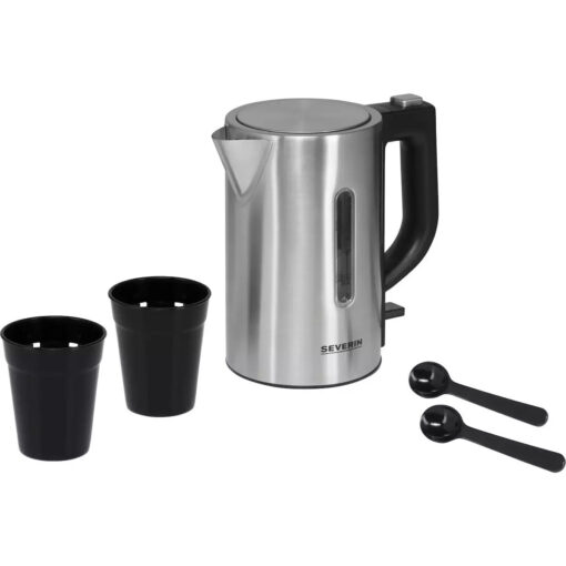 Severin Wk3647 500ml με Ισχύ 1100W Ασημί - Image 3