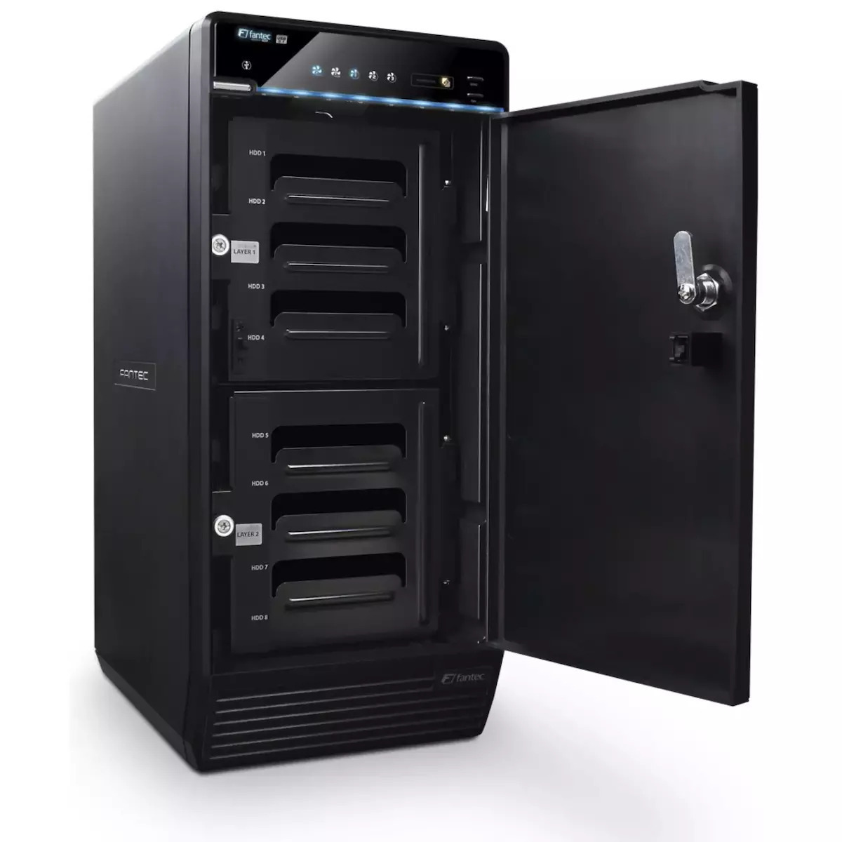 Fantec QB-X8U31 Θήκη για 8 Σκληρούς Δίσκους 3.5" SATA III με σύνδεση SATA / USB 3.1 - Image 3