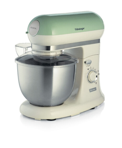 Ariete Vintage 1588/04 Κουζινομηχανή 2400W με Ανοξείδωτο Κάδο 5.5lt