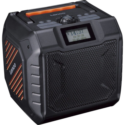 Lenco ODR-160GY Φορητό Ραδιόφωνο Επαναφορτιζόμενο DAB+ με USB Μαύρο