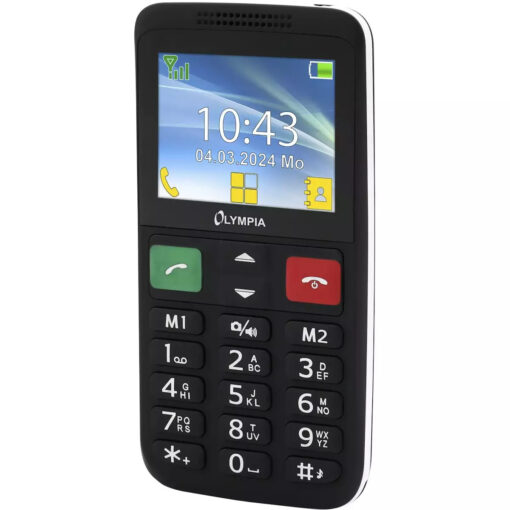 Olympia Lux Dual SIM Κινητό με Μεγάλα Κουμπιά Μαύρο - Image 6