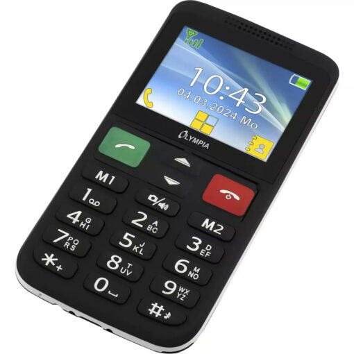 Olympia Lux Dual SIM Κινητό με Μεγάλα Κουμπιά Μαύρο - Image 5