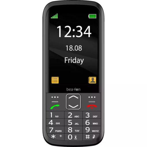 Bea-fon SL270 Dual SIM Κινητό με Κουμπιά Μαύρο - Image 3