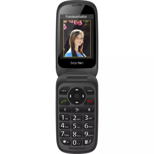 Bea-fon SL720 Dual SIM Κινητό με Κουμπιά Black