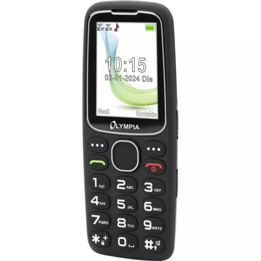 Olympia Star Dual SIM Κινητό με Μεγάλα Κουμπιά Μαύρο - Image 2