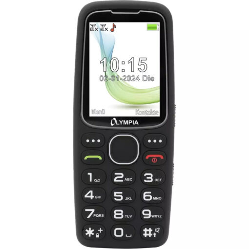 Olympia Star Dual SIM Κινητό με Μεγάλα Κουμπιά Μαύρο - Image 3