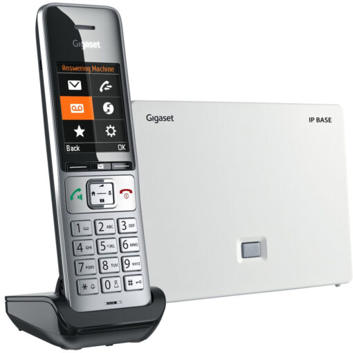 Τηλέφωνο Ip Gigaset Comfort 500a Base Silver-black