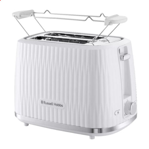 Russell Hobbs Φρυγανιέρα 2 Θέσεων 800W Λευκή