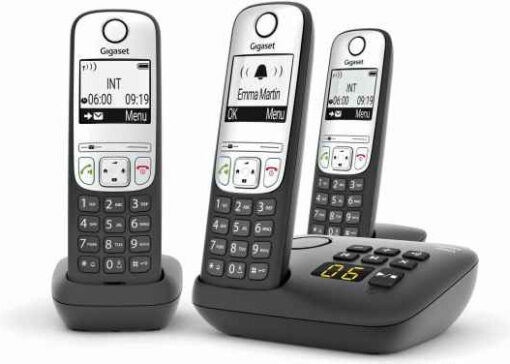 Gigaset A690A Duo Duo με Ελληνικό Μενού Μαύρο - Image 4