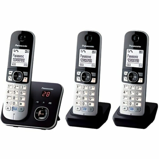 Panasonic KX-TG6823 Trio Μαύρο - Image 2