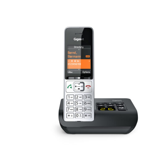 Gigaset Comfort 500A με Ελληνικό Μενού Silver/Black - Image 3