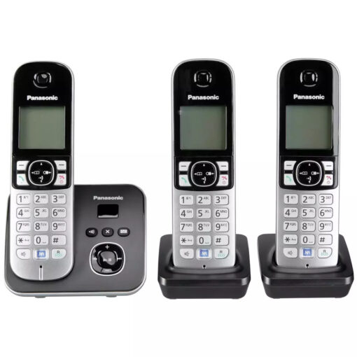 Panasonic KX-TG6823 Trio Μαύρο - Image 4