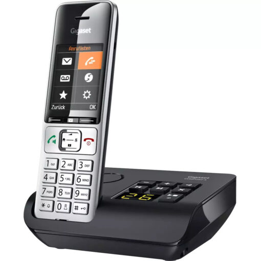 Gigaset Comfort 500A με Ελληνικό Μενού Silver/Black - Image 4