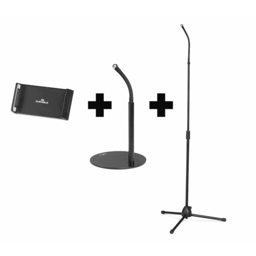 Durable Twist Βάση Tablet Δαπέδου σε Μαύρο χρώμα