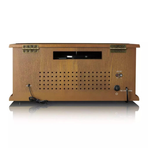Lenco TCD-2551 Πικάπ με Προενίσχυση και Ενσωματωμένα Ηχεία Καφέ - Image 4