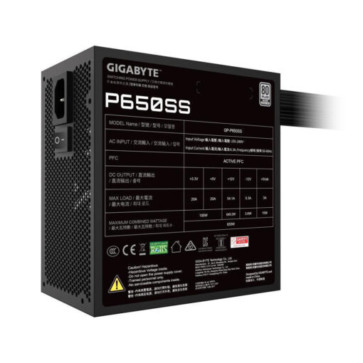 Gigabyte GP-P650SS 650W Full Wired 80 Plus Silver - Image 5