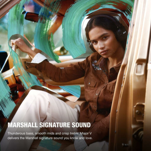 Marshall Major V Bluetooth / 3.5mm με 100 ώρες Λειτουργίας - Image 3