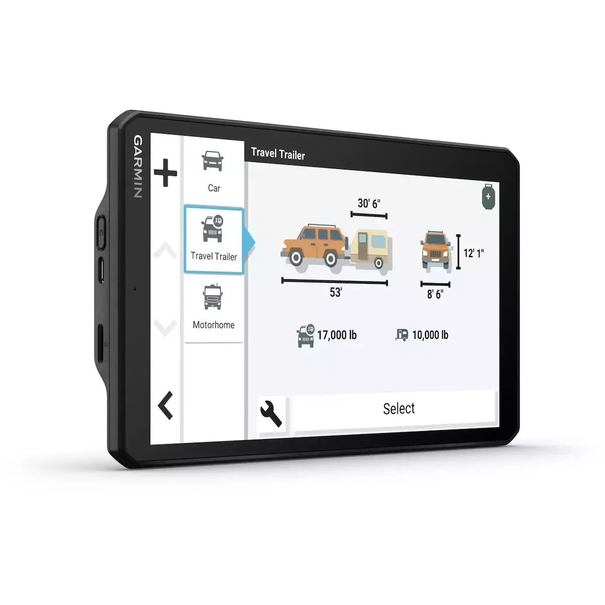 Garmin Συσκευή Πλοήγησης GPS Camper με Οθόνη 8" & Card Slot - Image 5