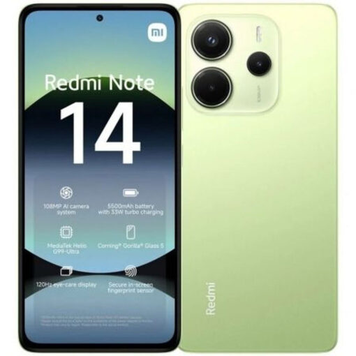 Xiaomi Redmi Note 14 4G Dual SIM (6GB/128GB) Lime Green