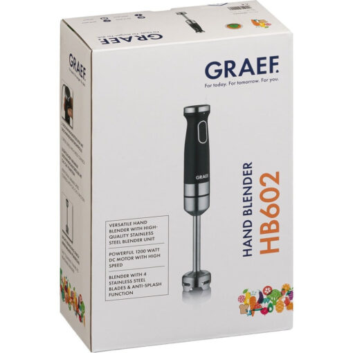 Graef Ραβδομπλέντερ με Ανοξείδωτη Ράβδο 800W Μαύρο - Image 2