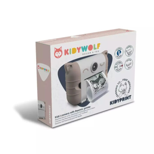 Kidywolf Παιδική 8MP με Θερμική Εκτύπωση Καφέ - Image 3