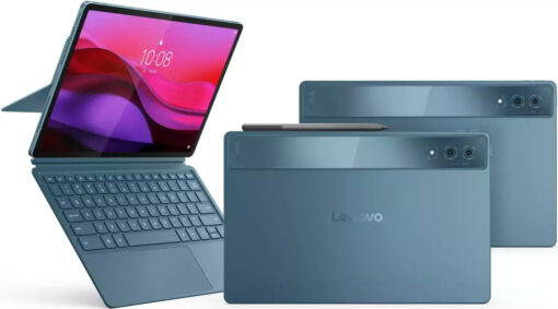 Lenovo Yoga Tab Plus 12.7" (16GB/256GB/Γερμανικό Πληκτρολόγιο και Πενάκι) Tidal Teal - Image 3