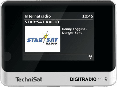 Technisat DigitRadio 11 IR Επιτραπέζιο Ραδιόφωνο Ρεύματος DAB+ με Bluetooth Black/Silver