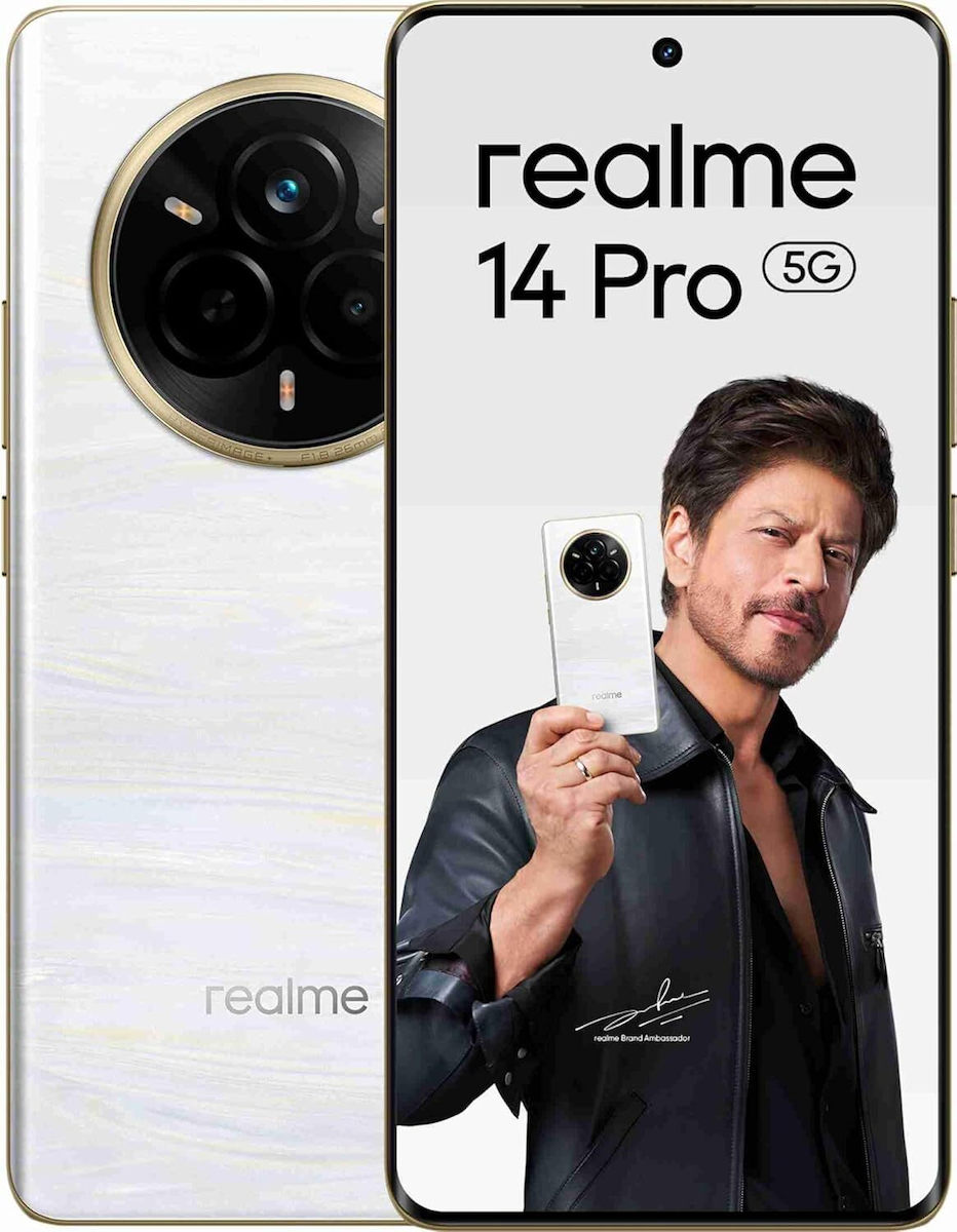 Realme 14 Pro+ 5G Dual SIM (12/512GB) Pearl White