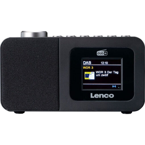 Lenco CR-625BK Επιτραπέζιο Ραδιόφωνο Επαναφορτιζόμενο DAB+ Μαύρο - Image 3