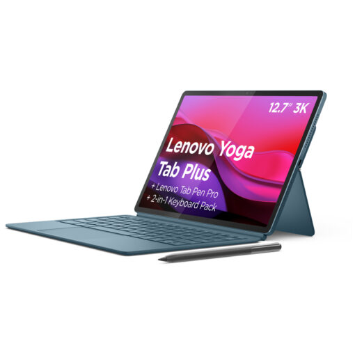 Lenovo Yoga Tab Plus 12.7" (16GB/256GB/English (US) Πληκτρολόγιο και Πενάκι) Μπλε