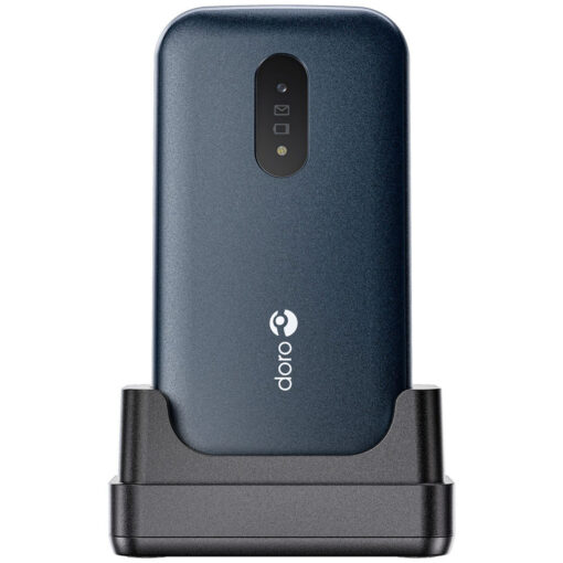 Doro 2820 without Power Supply Dual SIM Κινητό με Κουμπιά Μπλε