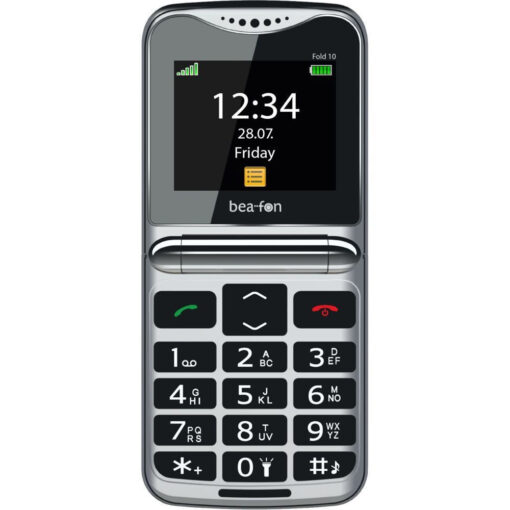 Bea-fon Fold 10 Single SIM Κινητό με Κουμπιά Κόκκινο - Image 5