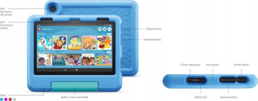 Amazon Fire HD 8 Kids 8" (2GB/32GB) Blue - Image 5