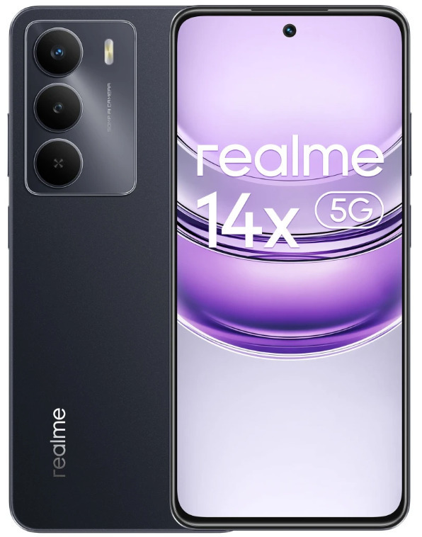 Realme 14X 5G Dual SIM (8/256GB) Carbon Black