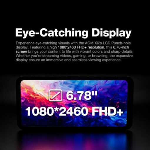 AGM X6 5G Dual SIM (8GB/128GB) Phantom - Image 2