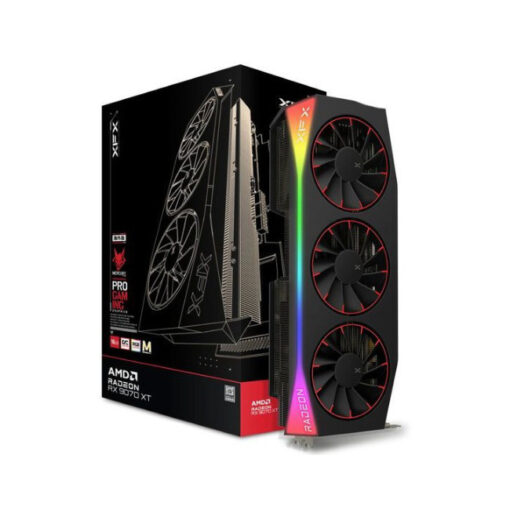 XFX Radeon RX 9070 XT 16GB Mercury OC Magnetic Air Edition RGB