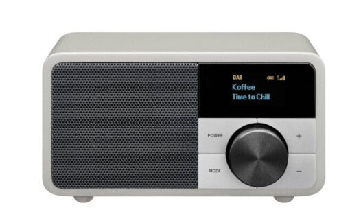 Sangean DDR-7 Επιτραπέζιο Ραδιόφωνο Επαναφορτιζόμενο DAB+ με Bluetooth Ασημί