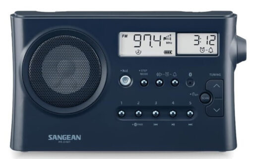 Sangean PR-D4BT Φορητό Ραδιόφωνο Μπαταρίας με Bluetooth Dark Blue - Image 2