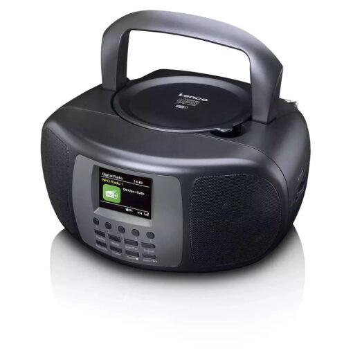 Lenco Ηχοσύστημα 2.0 SCD-860BK SCD-860BK 4W με CD / Digital Media Player και Bluetooth Διάφανο - Image 5