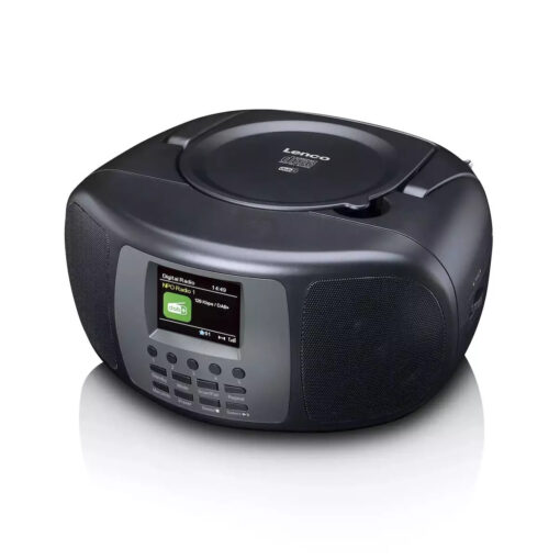 Lenco Ηχοσύστημα 2.0 SCD-860BK SCD-860BK 4W με CD / Digital Media Player και Bluetooth Διάφανο - Image 4