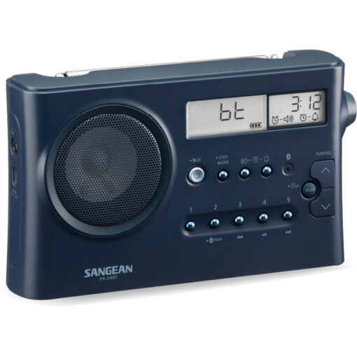 Sangean PR-D4BT Φορητό Ραδιόφωνο Μπαταρίας με Bluetooth Dark Blue - Image 3