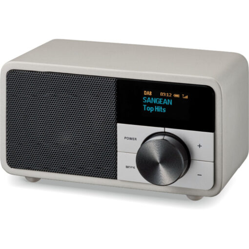 Sangean DDR-7 Επιτραπέζιο Ραδιόφωνο Επαναφορτιζόμενο DAB+ με Bluetooth Ασημί - Image 3