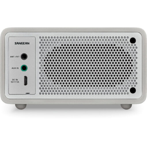 Sangean DDR-7 Επιτραπέζιο Ραδιόφωνο Επαναφορτιζόμενο DAB+ με Bluetooth Ασημί - Image 4