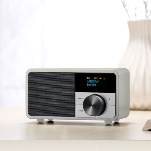 Sangean DDR-7 Επιτραπέζιο Ραδιόφωνο Επαναφορτιζόμενο DAB+ με Bluetooth Ασημί - Image 6