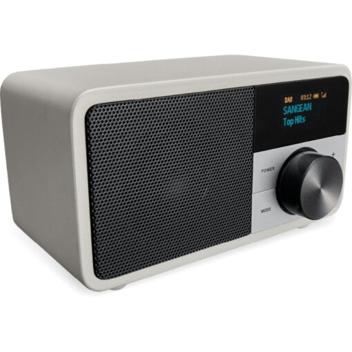 Sangean DDR-7 Επιτραπέζιο Ραδιόφωνο Επαναφορτιζόμενο DAB+ με Bluetooth Ασημί - Image 5