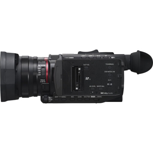 Panasonic Βιντεοκάμερα HC-X1600E 4K UHD @ 60fps Αισθητήρας MOS Αποθήκευση σε Κάρτα Μνήμης με Οθόνη 3.5" και HDMI / WiFi - Image 3