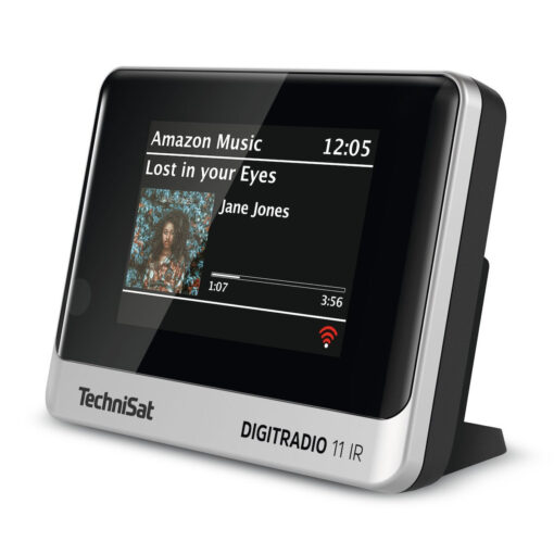 Technisat DigitRadio 11 IR Επιτραπέζιο Ραδιόφωνο Ρεύματος DAB+ με Bluetooth Black/Silver - Image 6