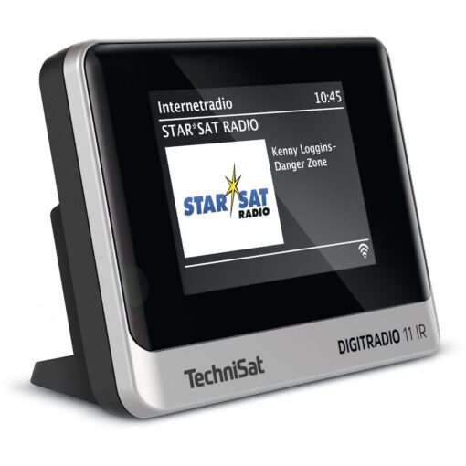 Technisat DigitRadio 11 IR Επιτραπέζιο Ραδιόφωνο Ρεύματος DAB+ με Bluetooth Black/Silver - Image 3